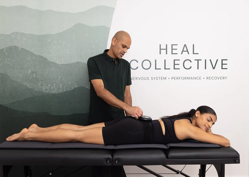 PEMF recovery session at HEAL Collective